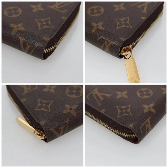 LOUIS VUITTON Monogram Zippy Wallet Long Wallet LV Auth - Picture 16 of 16